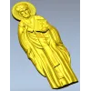 Икона Святителя Николая Чудотворца - STL 3D модель для ЧПУ