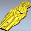 Икона Святителя Николая Чудотворца - STL 3D модель для ЧПУ