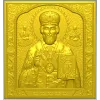 Saint Nicholas the Wonderworker - high-relief CNC STL icon
