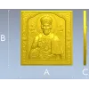 Saint Nicholas the Wonderworker - high-relief CNC STL icon