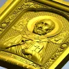 3D модель иконы Николая Чудотворца в формате STL для ЧПУ