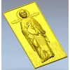 Николай Чудотворец - рельефная икона STL для ЧПУ