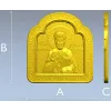 Saint Nicholas Icon Relief STL
