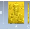 Saint Nicholas the Wonderworker - Relief STL for CNC