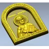 Saint Nicholas Icon Relief STL for CNC