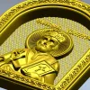 Saint Nicholas Icon Relief STL for CNC