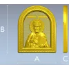 Saint Nicholas Icon Relief STL for CNC