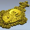 Икона Николая Чудотворца - 3D модель STL для ЧПУ