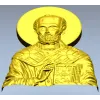 Барельеф святителя Николая Чудотворца - STL для ЧПУ