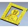 Saint Nicholas Icon - STL 3D Model for CNC