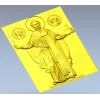 Николай Чудотворец - рельефная 3D модель в формате STL для ЧПУ