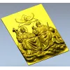 Новозаветная Троица - 3D модель STL для ЧПУ
