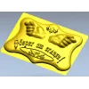 Оберег в виде щита с защитными ладонями - 3D модель STL для ЧПУ