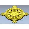 Paschal Tray 3D STL Model Christ Is Risen