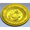 Pokrov - Protection of the Mother of God Medallion STL 3D Model for CNC