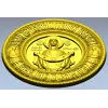 Pokrov - Protection of the Mother of God Medallion STL 3D Model for CNC