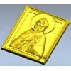 Икона Преподобный Корнилий Псково-Печерский - 3D модель STL для ЧПУ