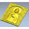 Икона "Преподобный Олег Брянский" - STL модель для ЧПУ