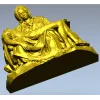 3D модель Пьета - рельеф в формате STL для ЧПУ