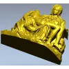 3D модель Пьета - рельеф в формате STL для ЧПУ