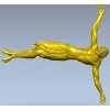 Распятие Христово - 3D модель STL для ЧПУ