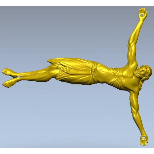 Распятие Христово - 3D модель STL для ЧПУ