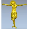 Распятие в византийском стиле - 3D модель STL для ЧПУ