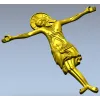 Распятие в византийском стиле - 3D модель STL для ЧПУ