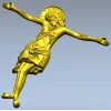 Распятие в византийском стиле - 3D модель STL для ЧПУ