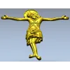 Распятие в византийском стиле - 3D модель STL для ЧПУ