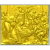 Рождество Христово - рельефное панно в формате STL для ЧПУ