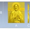 Saint Roman of Ryazan - STL Relief for CNC