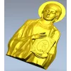 Святая Анастасия - 3D модель (STL) барельеф для ЧПУ