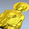 Святая Анастасия - 3D модель (STL) барельеф для ЧПУ