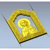 Saint Anastasia Icon STL Relief for CNC Milling