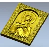 Икона Святой Анастасии - 3D модель STL для ЧПУ