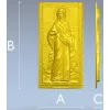Икона Святой Анастасии - 3D модель STL для ЧПУ