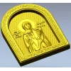 Икона Святая Валентина - 3D модель STL для ЧПУ