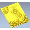 Икона "Святая Варвара Скворчихинская" - 3D модель в формате STL для ЧПУ