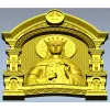 Saint Catherine Icon 3D STL for CNC