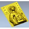 Saint Veronica 3D relief - STL model for CNC