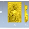 Saint Veronica 3D relief - STL model for CNC
