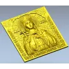 Saint Irene - high-relief STL 3D model for CNC carving