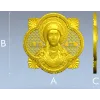 Святая Ирина - рельефная 3D модель в формате STL для ЧПУ
