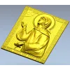 Святая Ксения Петербургская - рельефная 3D модель (STL) для ЧПУ