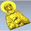 Святая Ксения - STL барельеф для ЧПУ