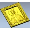 Святая Людмила - 3D модель (STL) для ЧПУ резьбы
