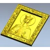 Святая Людмила - 3D модель (STL) для ЧПУ резьбы