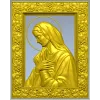 Madonna in Prayer - STL 3D model for CNC milling