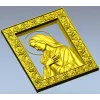 Madonna in Prayer - STL 3D model for CNC milling